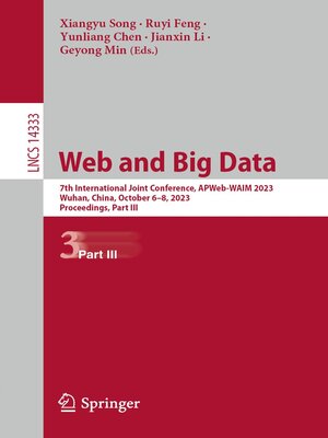 cover image of Web and Big Data